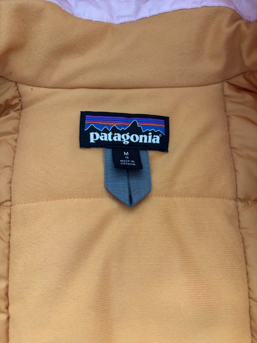 Patagonia Powder Town Insulated Ski Jacket Girls Kids Peaceful Pink Size Medium - Picture 7 of 8